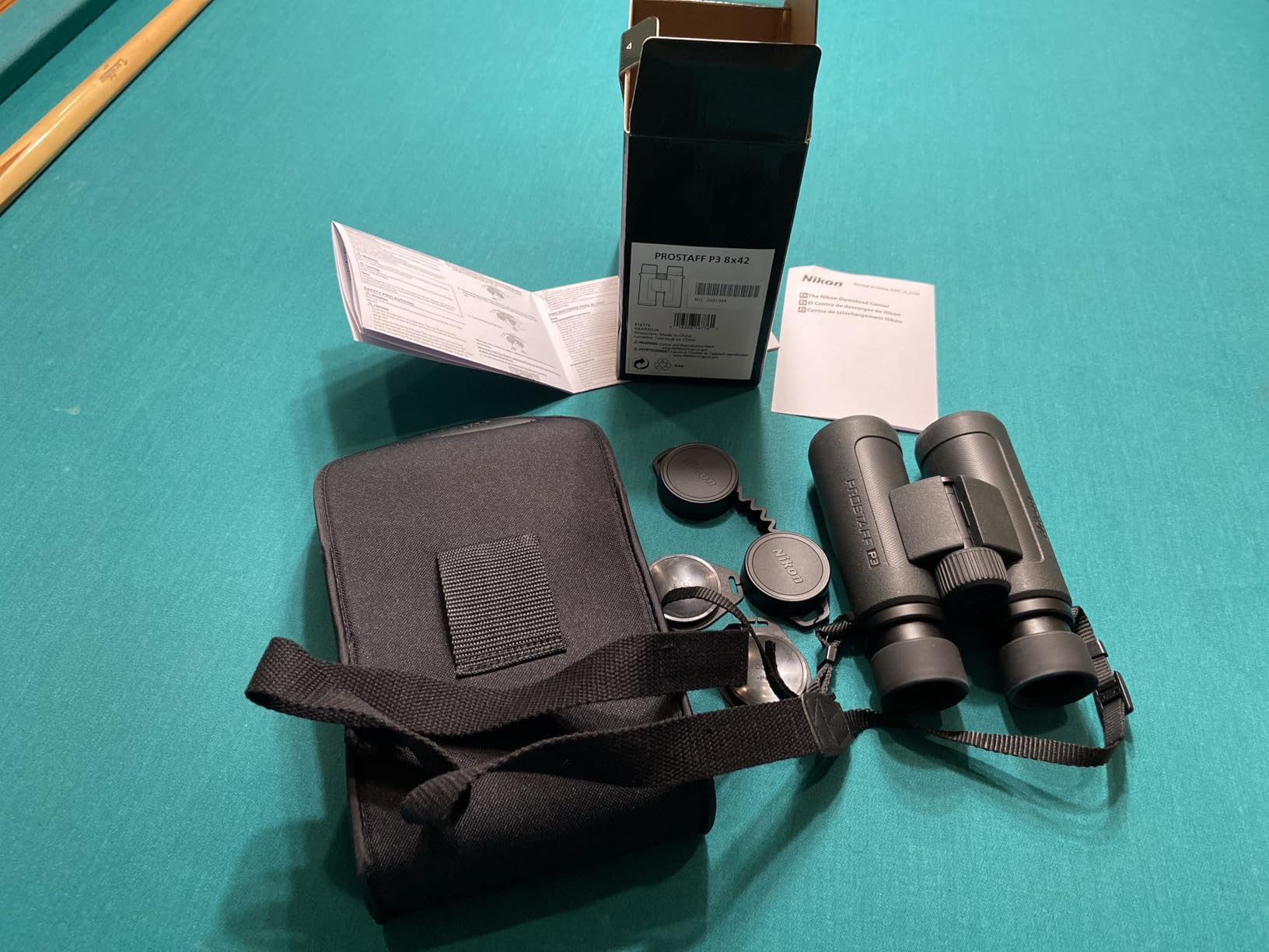 Nikon PROSTAFF P3 8x42 Binocular | Waterproof, fogproof, rubber-armored Full-Size Binocular, wide field of view & long eye relief | Official Nikon USA Model customer photo 2