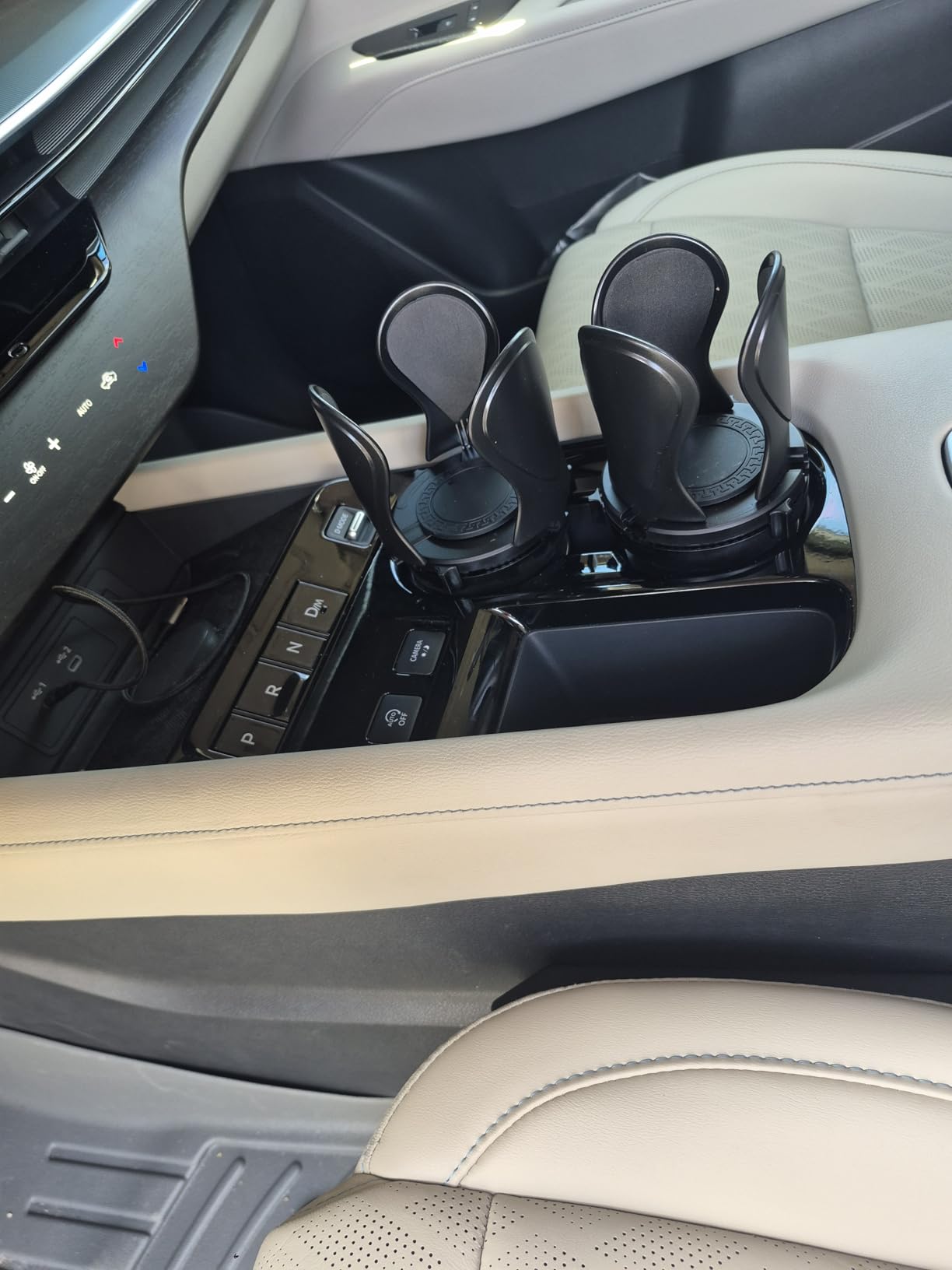 Car Cup Holder Expander, Cup Holder Extender Adapter with Expandable Arm and Adjustable Base, Compatible with Yeti Ramblers 14-64oz, Hydro Flasks 18-64oz Most Coffee Mugs Bottles & Cups customer photo 1