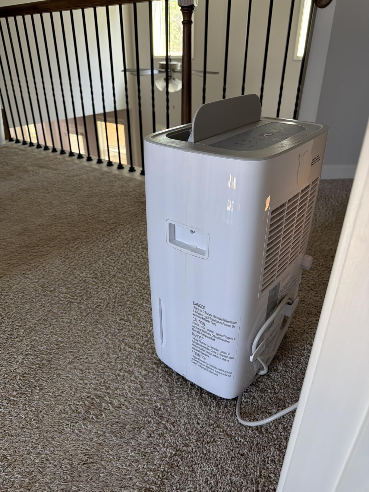 Waykar 80 Pints 5000 Sq. Ft 2025 Energy Star Dehumidifier for Basement | 90 Degree Auto Swing, 30%-80% Humidity Control, Continuous Drainage, Whole-House Dehumidification, Auto-Defrost customer photo 2