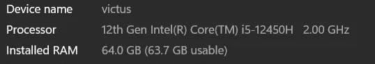 HP Victus 15.6