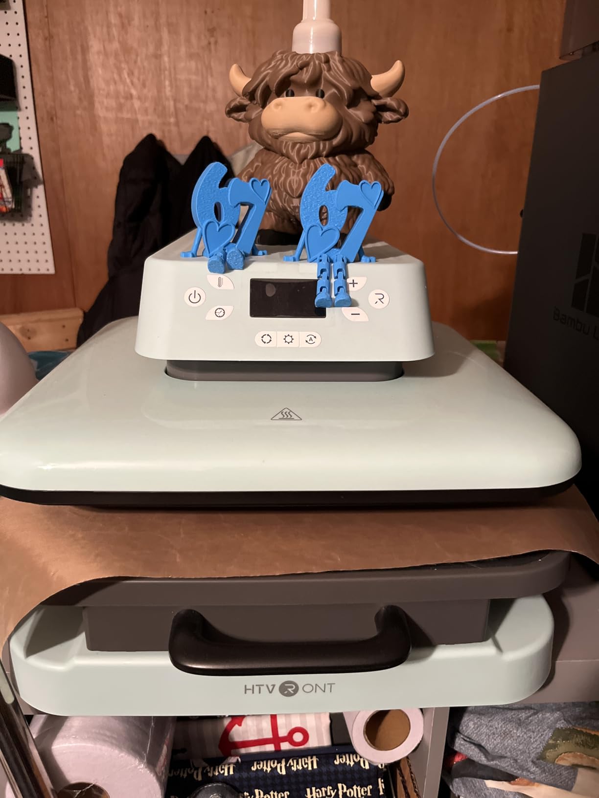 HTVRONT Auto Heat Press Machine - Smart T Shirt Press for Sublimation | Auto Press & Release, 15x15 Professional Heat Press for Sublimation, Heat Transfer Projects customer photo 2