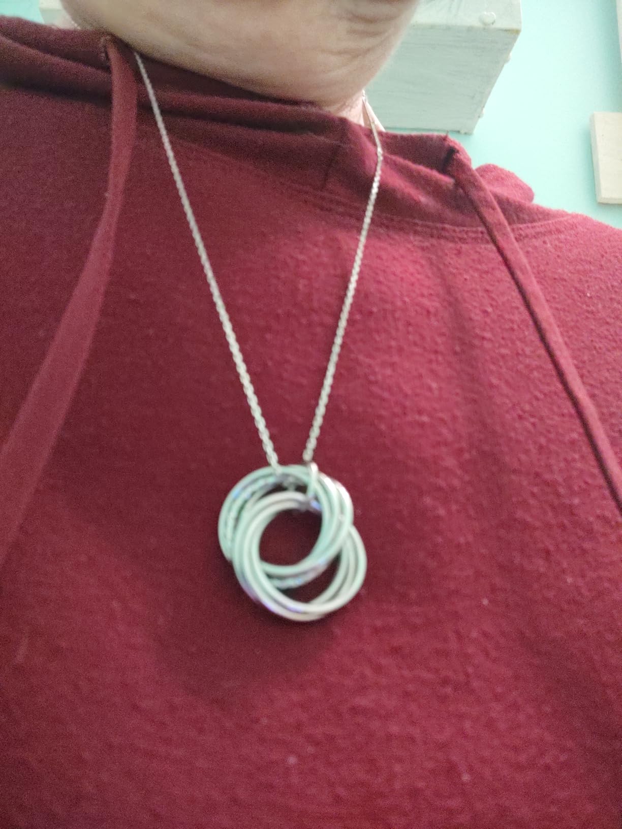 IEFLIFE Birthday Gifts for Women, Sterling Silver Chain Birthday Necklaces, 40th 50th 60th 70th 80th 90th Birthday Necklace, 40 50 60 70 80 90 Years Old Birthday Gifts, 4 5 6 7 8 9 Decade Birthday Jewelry for Women customer photo 1