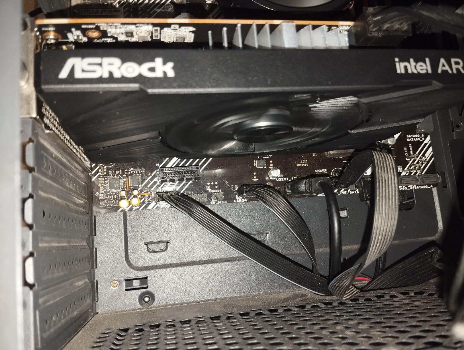 ASRock Intel Arc A380 Challenger ITX 6GB OC, 2250MHz GPU, 6GB GDDR6 96-bit, PCIe 4.0, Single Fan, 0dB Silent, DP 2.0, HDMI 2.0b customer photo 2