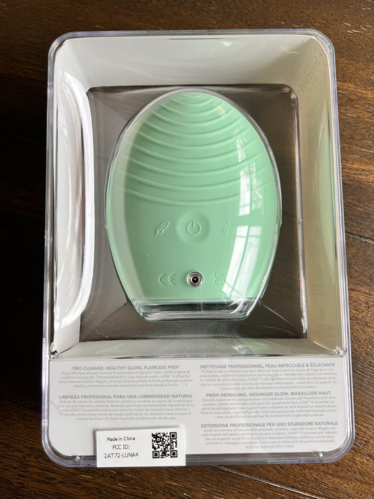 FOREO LUNA 4 Face Cleansing Brush and Massager - Anti Aging - Enhances Absorption of Facial Skin Care Products - Combination Skin customer photo 2