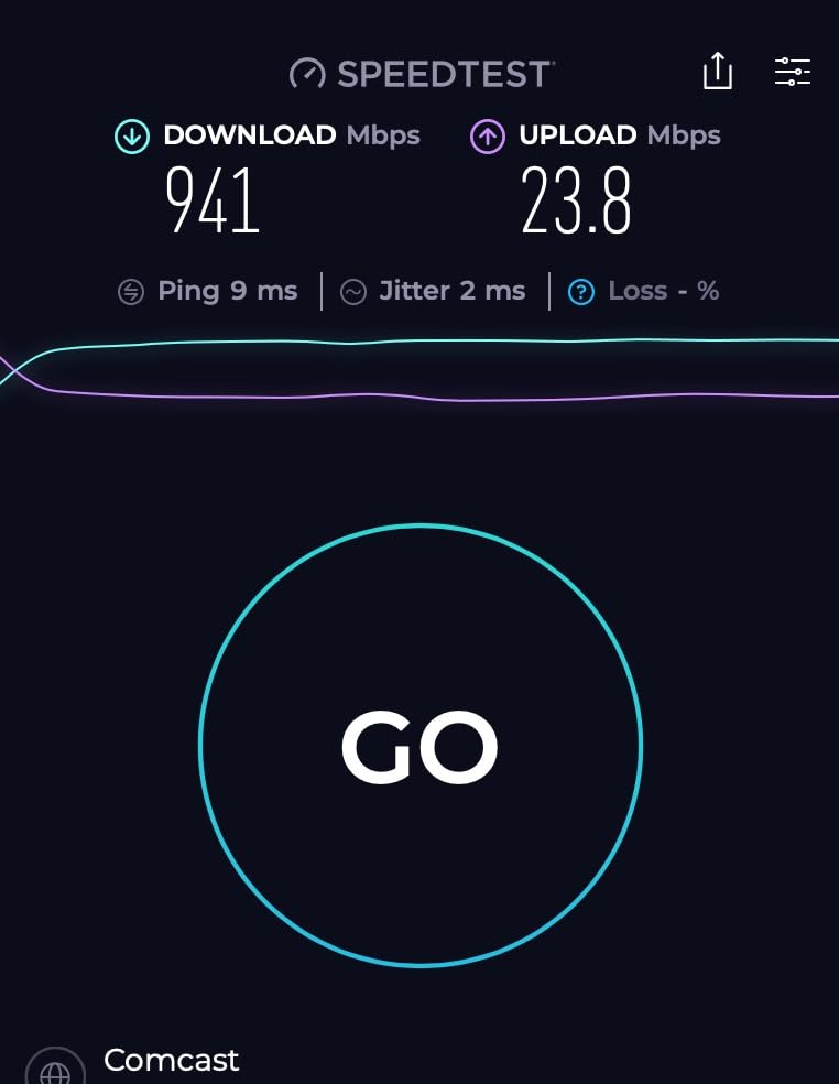 Hitron CODA56 DOCSIS 3.1 Cable Modem ONLY (NOT Fiber) | 2.5 Gbps | NO WiFi/Voice/Router | Single Ethernet Port | Xfinity/Spectrum/Cox Compatible | Requires Separate WiFi Router customer photo 1