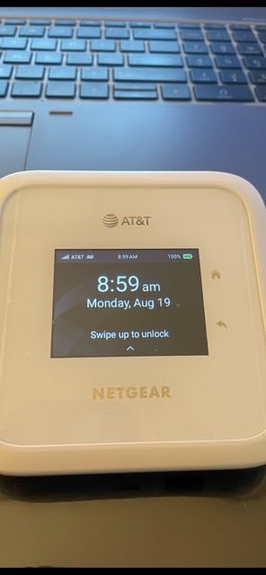 NETGEAR Nighthawk M6 5G WiFi 6 Mobile Hotspot Router (MR6110) - Unlocked, Certified with AT&T (Renewed) customer photo 1