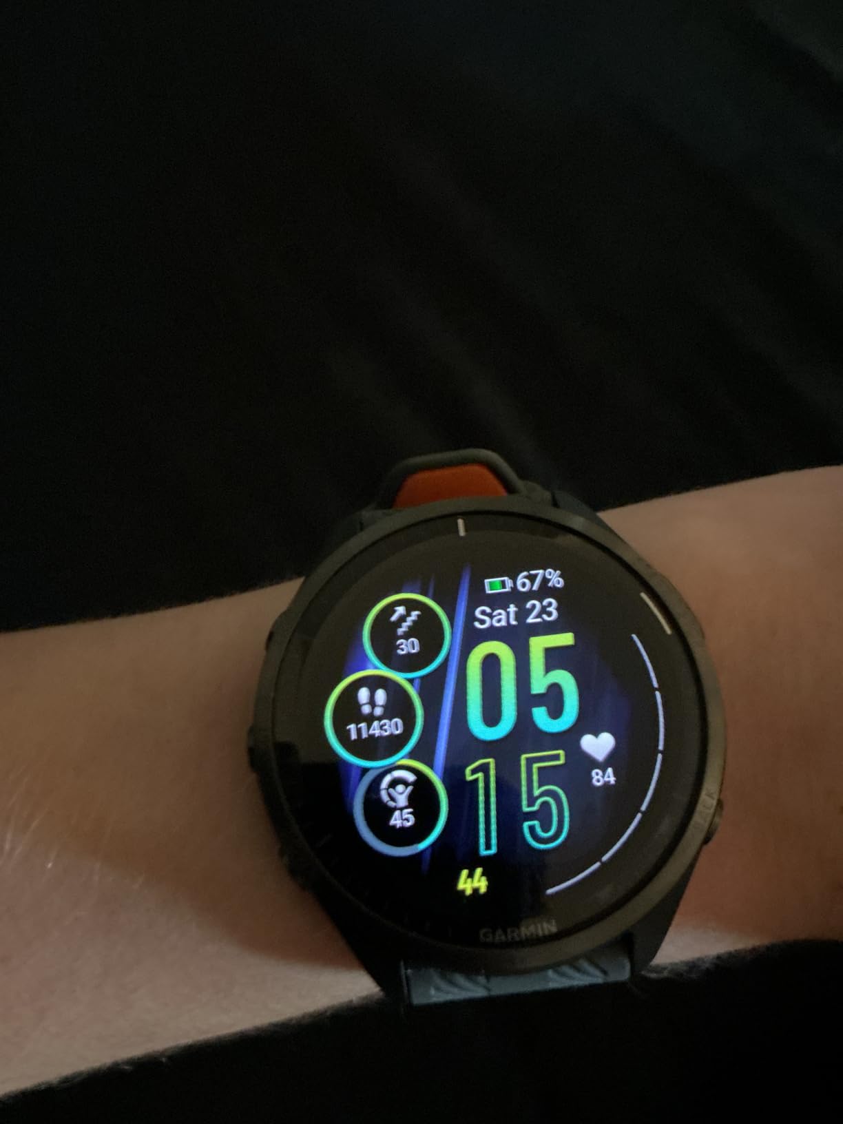 Garmin Forerunner 965, Running Smartwatch, 47mm, Black/Powder Gray | Maps, Advanced Training Metrics & Recovery Insights, Music On Your Wrist, Garmin Coach, Daily Suggested Workouts customer photo 2