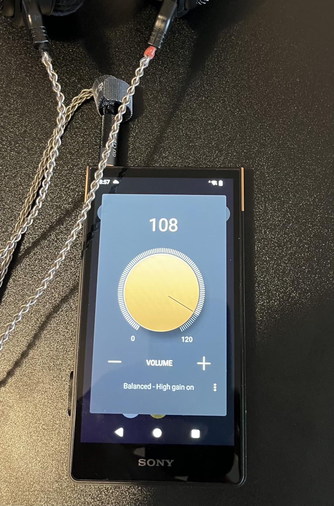 Sony NW-ZX707 Walkman 64GB Hi-Res Portable Digital Music Player with Android customer photo 1