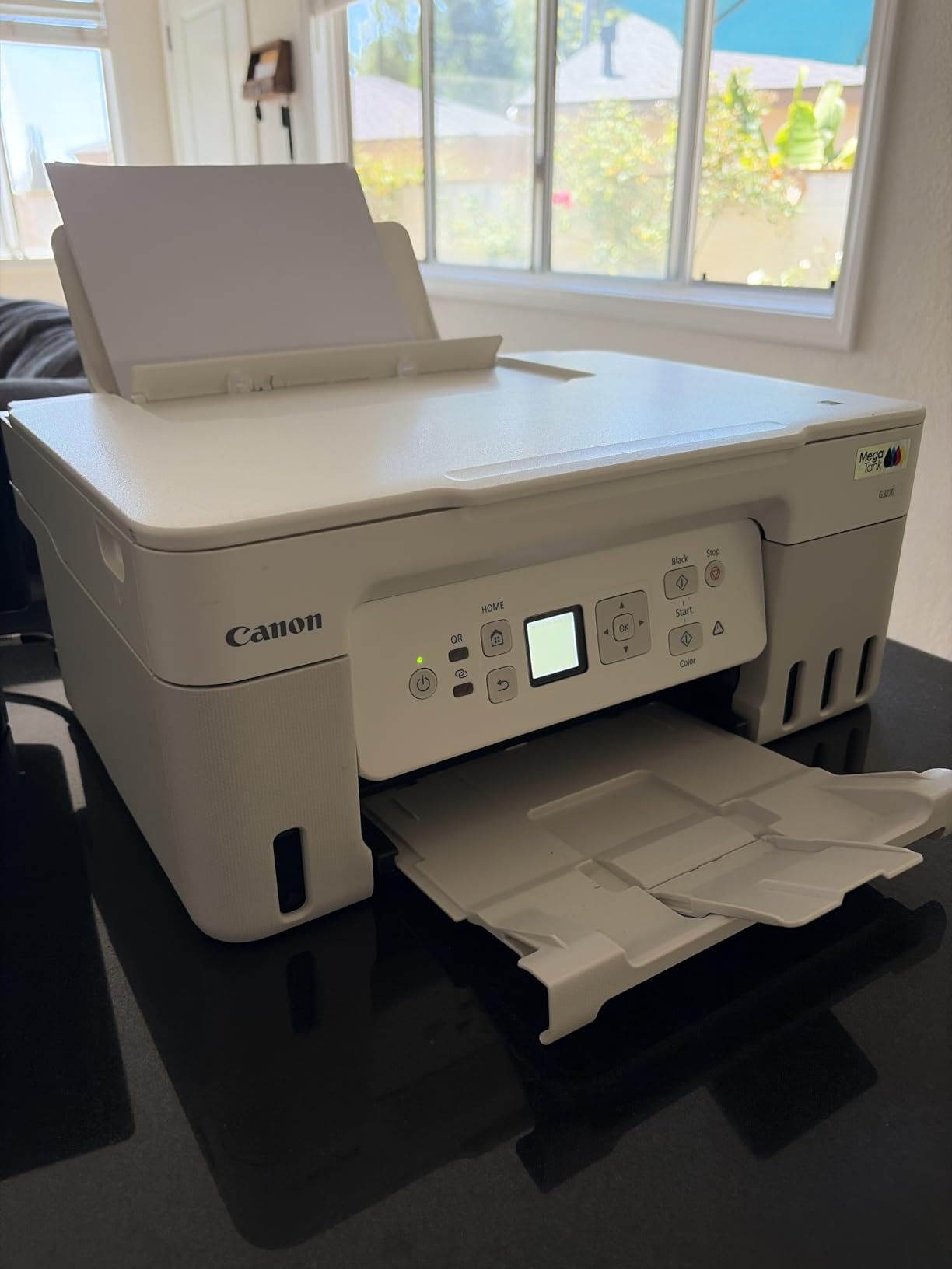 Canon MegaTank G3270 All-in-One Wireless Inkjet Printer. for Home Use, Print, Scan and Copy, White customer photo 1