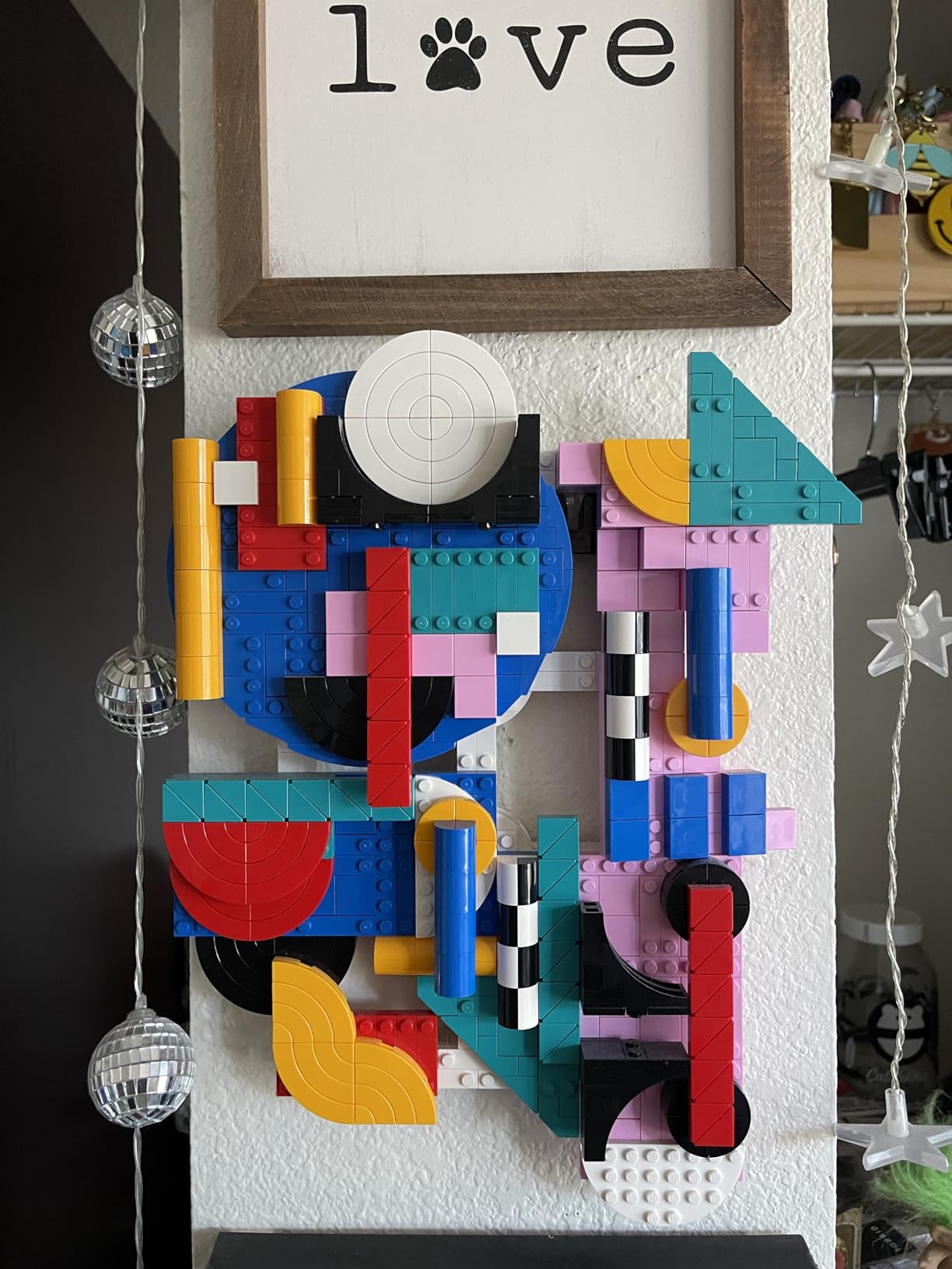 LEGO Art Modern Art (31210) Build & Display Abstract Wall Art Kit for Adults customer photo 2