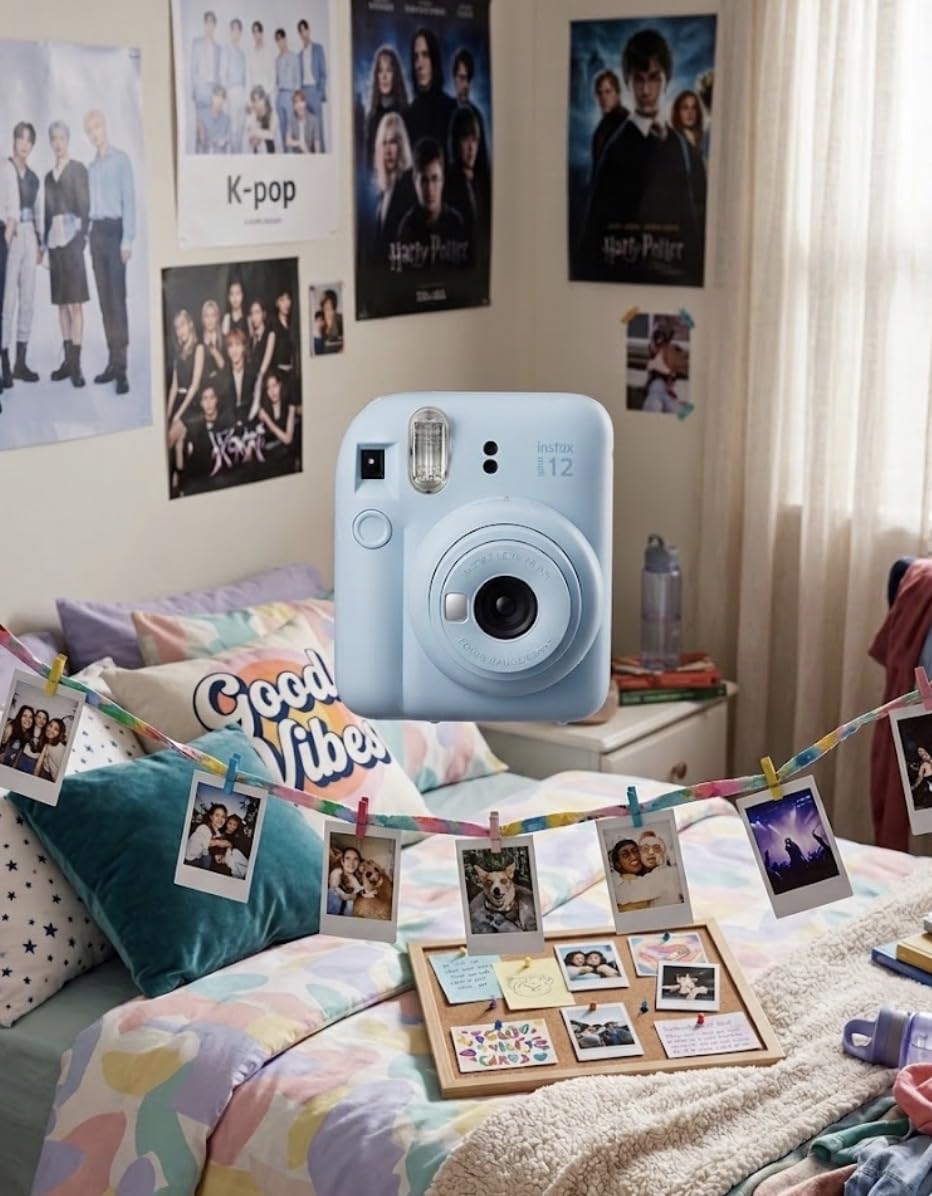 Fujifilm Instax Mini 12 Instant Camera - Lilac Purple | Automatic exposure with selfie mirror and parallax correction for photography, travel and parties customer photo 2