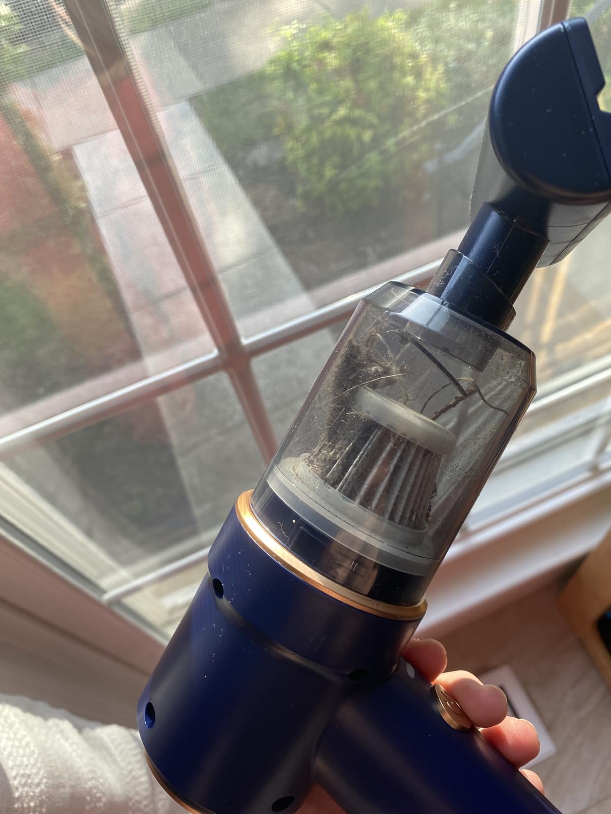 KMM Handheld Car Vacuum Cleaner, Hand Held Vacuum Cleaner and Air Duster customer photo 2