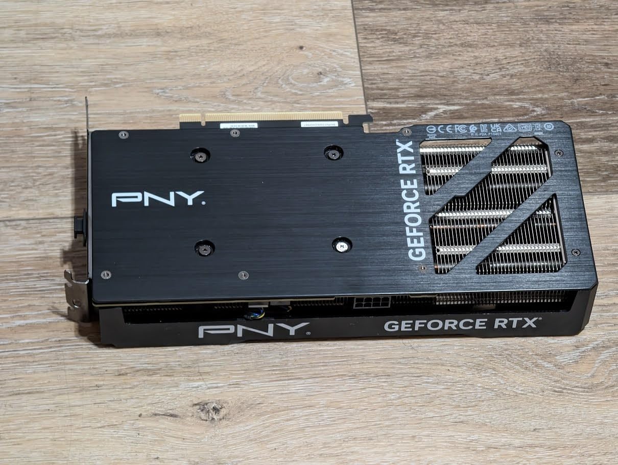 PNY GeForce RTX 4070 12GB XLR8 Gaming Verto Epic-X RGB Triple Fan Graphics Card DLSS 3 customer photo 1