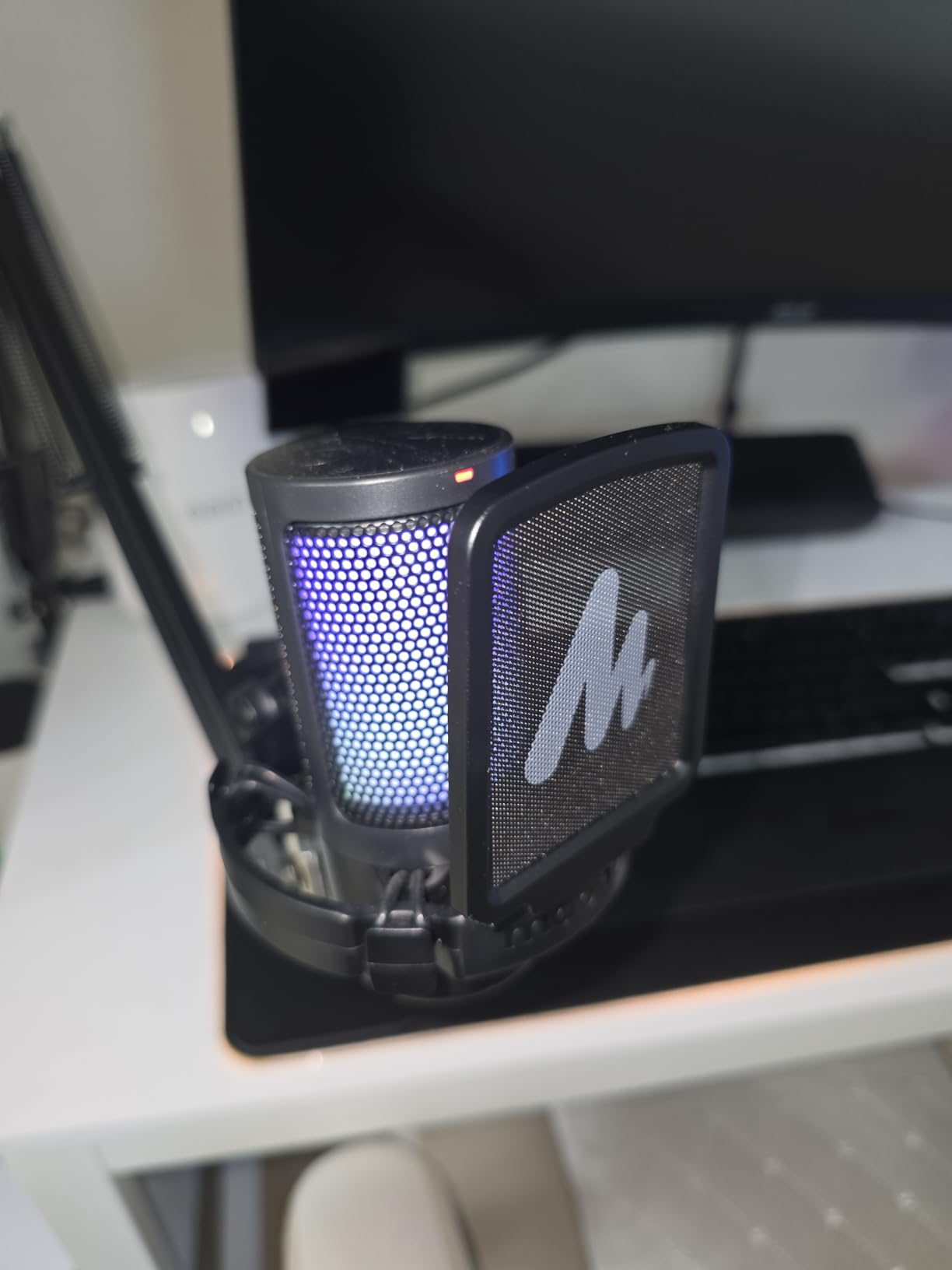 MAONO DGM20S Gaming Microphone for PC with Clear Voice & Noise Reduction customer photo 2