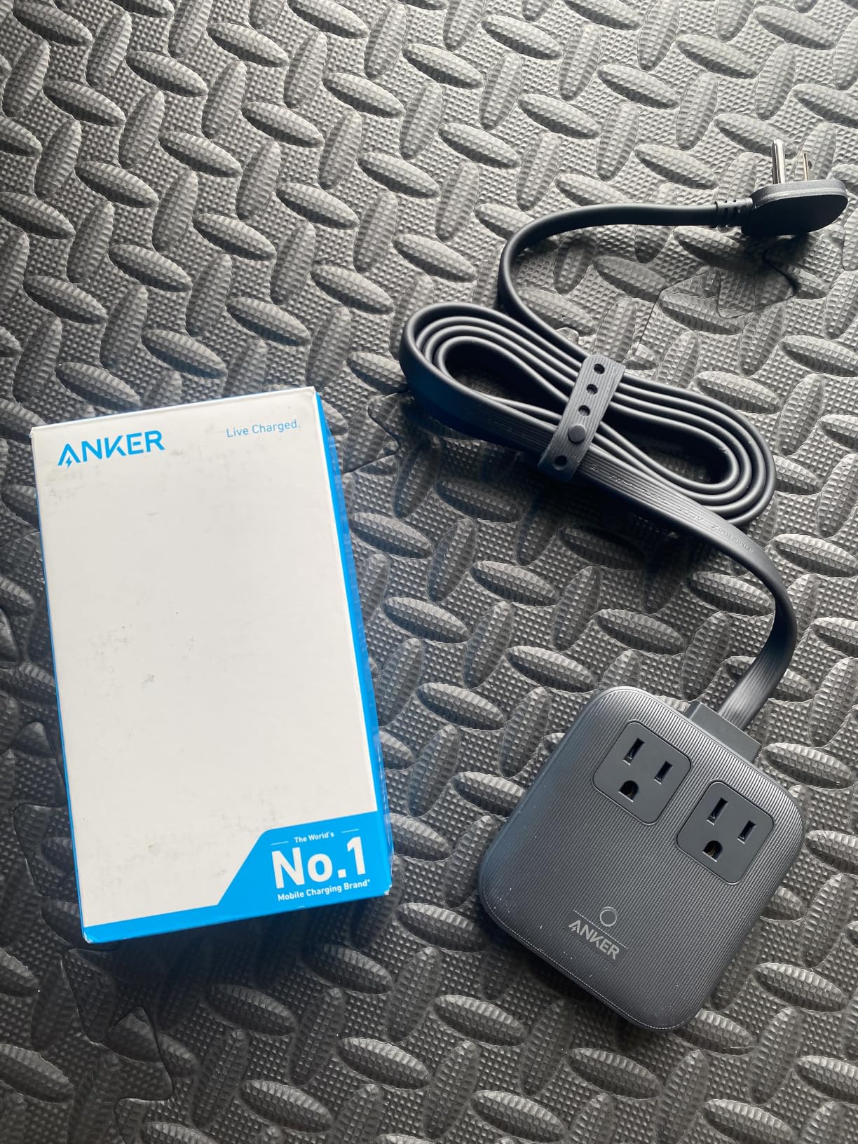 Anker Travel Power Strip, Anker Nano 67W Max 6-in-1 USB C Charger, 2 AC, 2 USB A and 2 USB C, 5ft Thin Undetachable Flat Plug Extension Cord with Multiple Outlets, Travel Essentials, Cruise Essentials customer photo 1