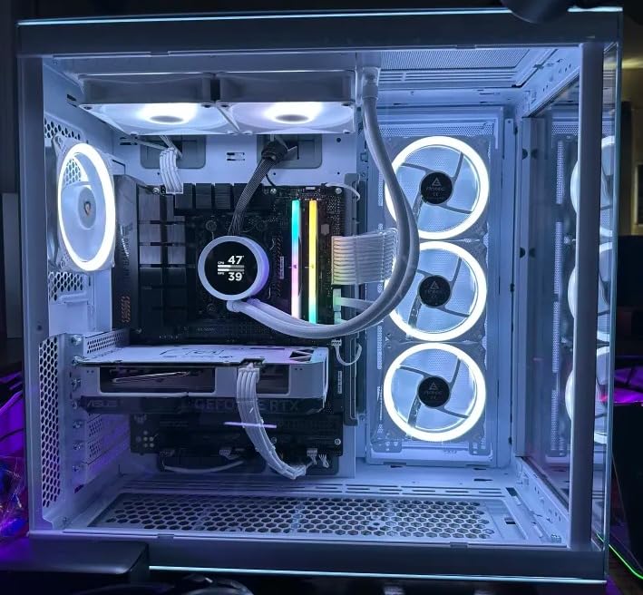 ASUS Dual GeForce RTX 4060 Ti White OC Edition 8GB GDDR6 (PCIe 4.0, 8GB GDDR6, DLSS 3, HDMI 2.1, DisplayPort 1.4a, Axial-tech Fan Design, 0dB Technology), 3 Year Warranty customer photo 1