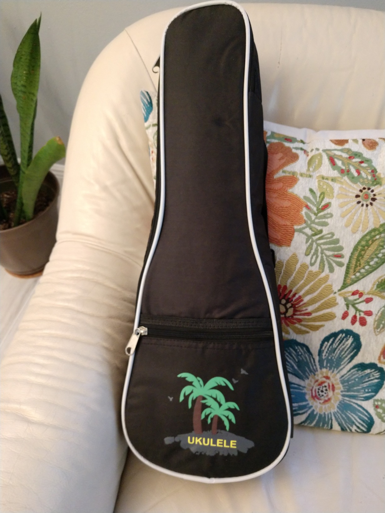 CAHAYA Soprano Ukulele for Beginner: 21 Inch Ukulele Kit Starter with Carrying Bag, Shoulder Strap, Fretboard Stickers, for Both Adults and Kids in Mahogany CY0335 customer photo 2