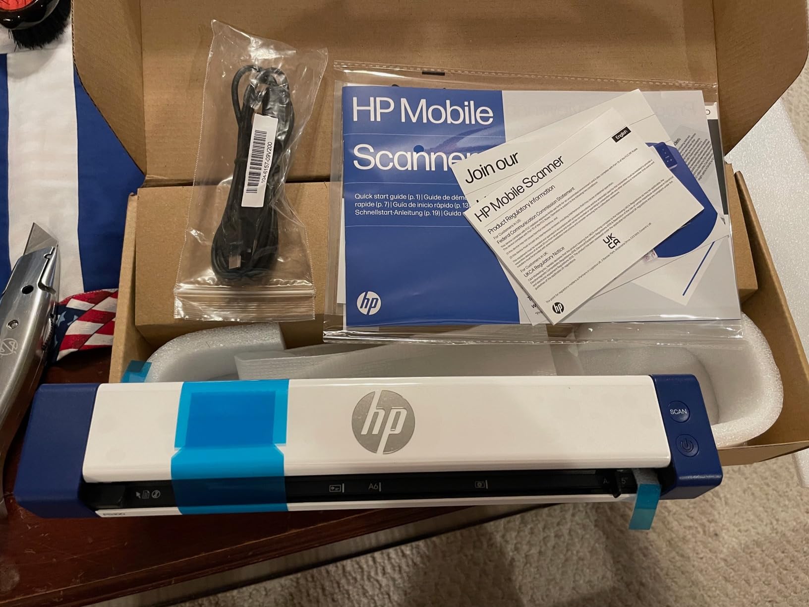 HP Small USB Document & Photo Scanner for Portable 1-Sided Sheetfed Digital Scanning, Model HPPS100, for Home, Office & Business, PC and Mac Compatible customer photo 2