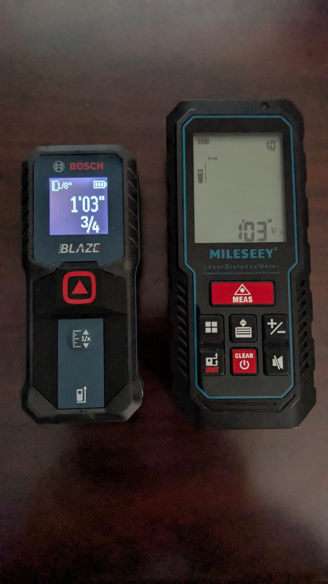 BOSCH GLM100-23 100 Ft Blaze Laser Distance Measure, Includes 2 AA Batteries, Distance Measuring Laser customer photo 2