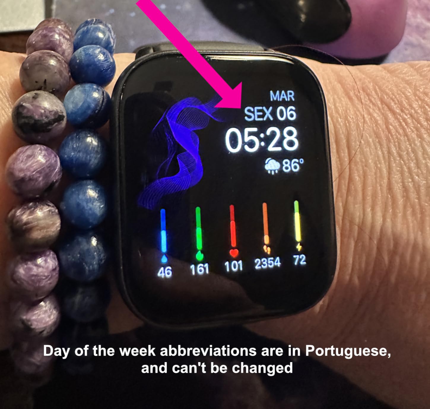 Amazfit Active Smart Watch 42mm, AI Fitness Tracker & Sleep Coach, GPS, Amazon Alexa Built-in, Bluetooth, 14-Day Battery, 120+ Sports Modes, Android & iPhone customer photo 2