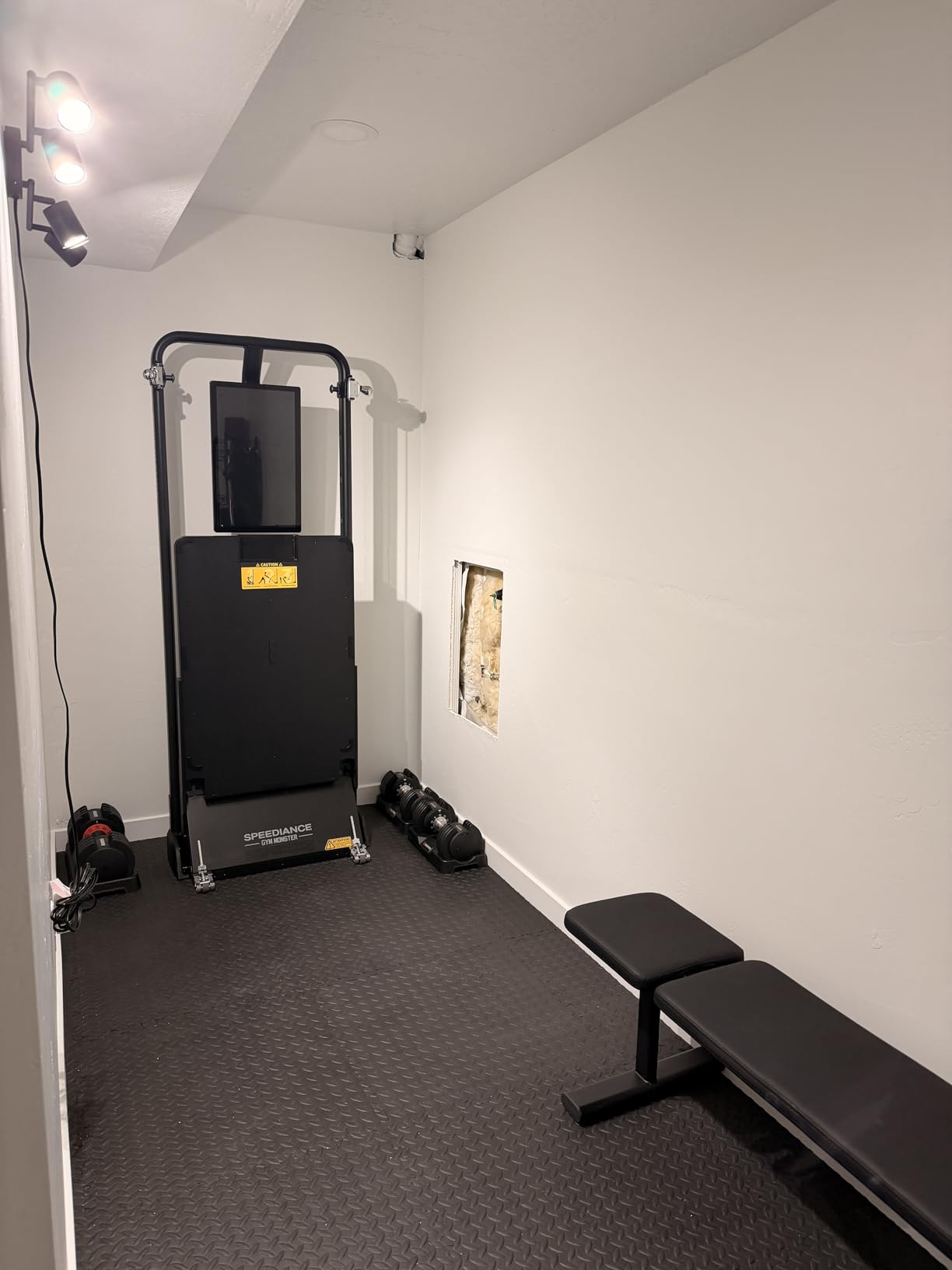 Speediance Gym Monster Smart Home Gym, Multifunctional Strength Training Machine, Smith Machine Power Cage Workout Station, Full Body Fitness Equipment for Home Workout customer photo 1