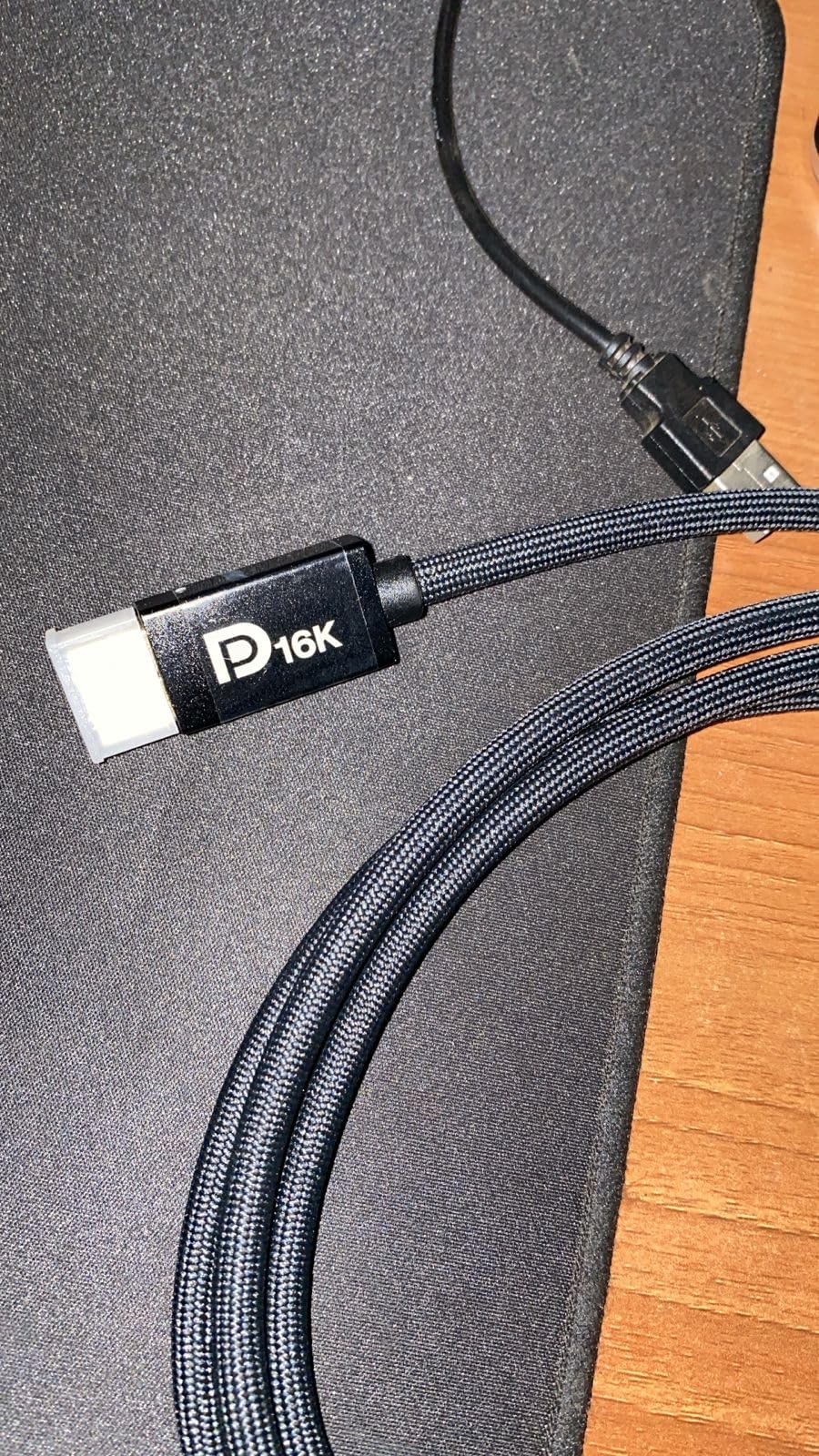 IVANKY 80Gbps Displayport Cable 2.1, 16K DP Cord [16K@60Hz,8K@240Hz,4K@540Hz 480Hz 240Hz], Display Port 2.1 Cable Support HDR10, HDCP, DSC 1.2a, for 5090,7900Graphics/PC/TV/Gaming Monitor, 6.6FT customer photo 2