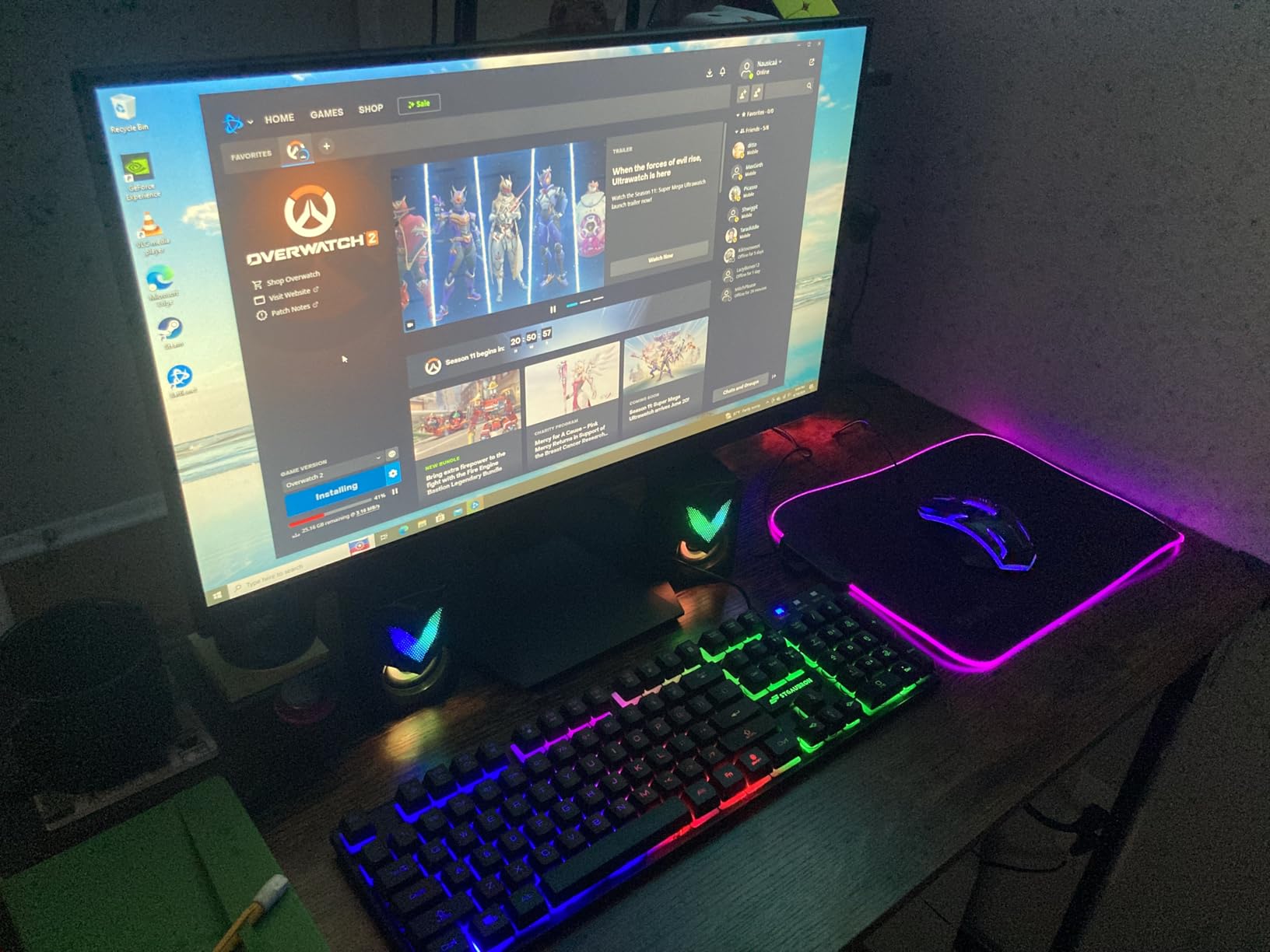 Dell RGB Gaming Tower Computer, Intel Core i7 6th Gen, GeForce GTX 1050 Ti 4G, 16GB RAM, 512GB SSD, Prebuilt Gaming Desktop PC with Built-in WiFi & RGB Set, Windows 11 Pro (Renewed) customer photo 1