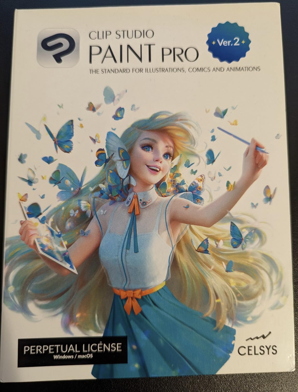 CLIP STUDIO PAINT PRO - Version 2 | Perpetual License | for Microsoft Windows and macOS customer photo 1