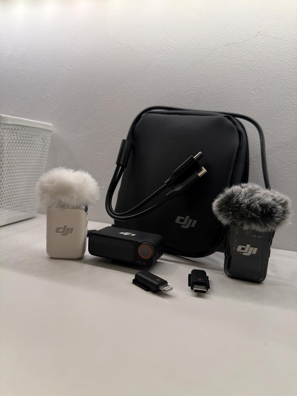 DJI Mic 2 (2 TX + 1 RX + Charging Case), All-in-one Wireless Microphone, Intelligent Noise Cancelling, 32-bit Float Internal Recording, 250m (820 ft.) Range customer photo 2