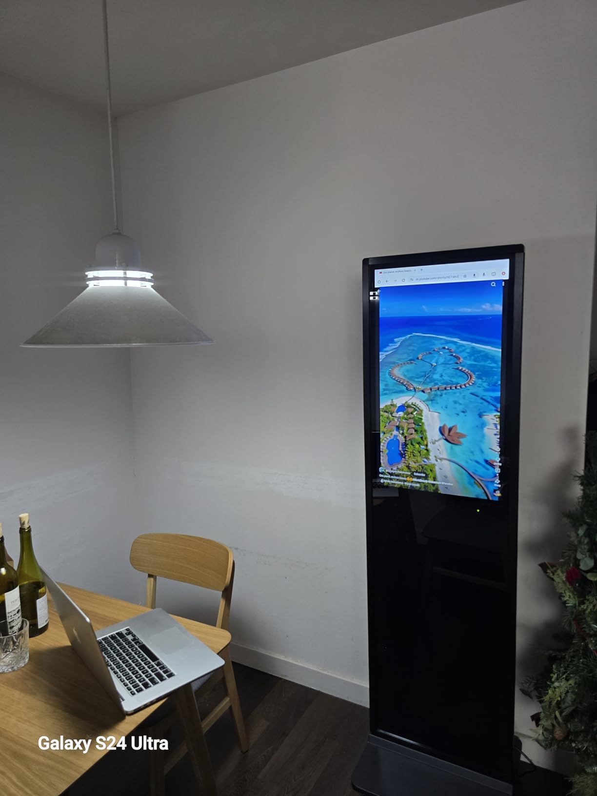 MWE 43 Inch Indoor Floor Standing Digital Signage Advertising Display Kiosk LCD Screen Commercial Totem Android System Vertical Poster with Auto Media Player customer photo 1