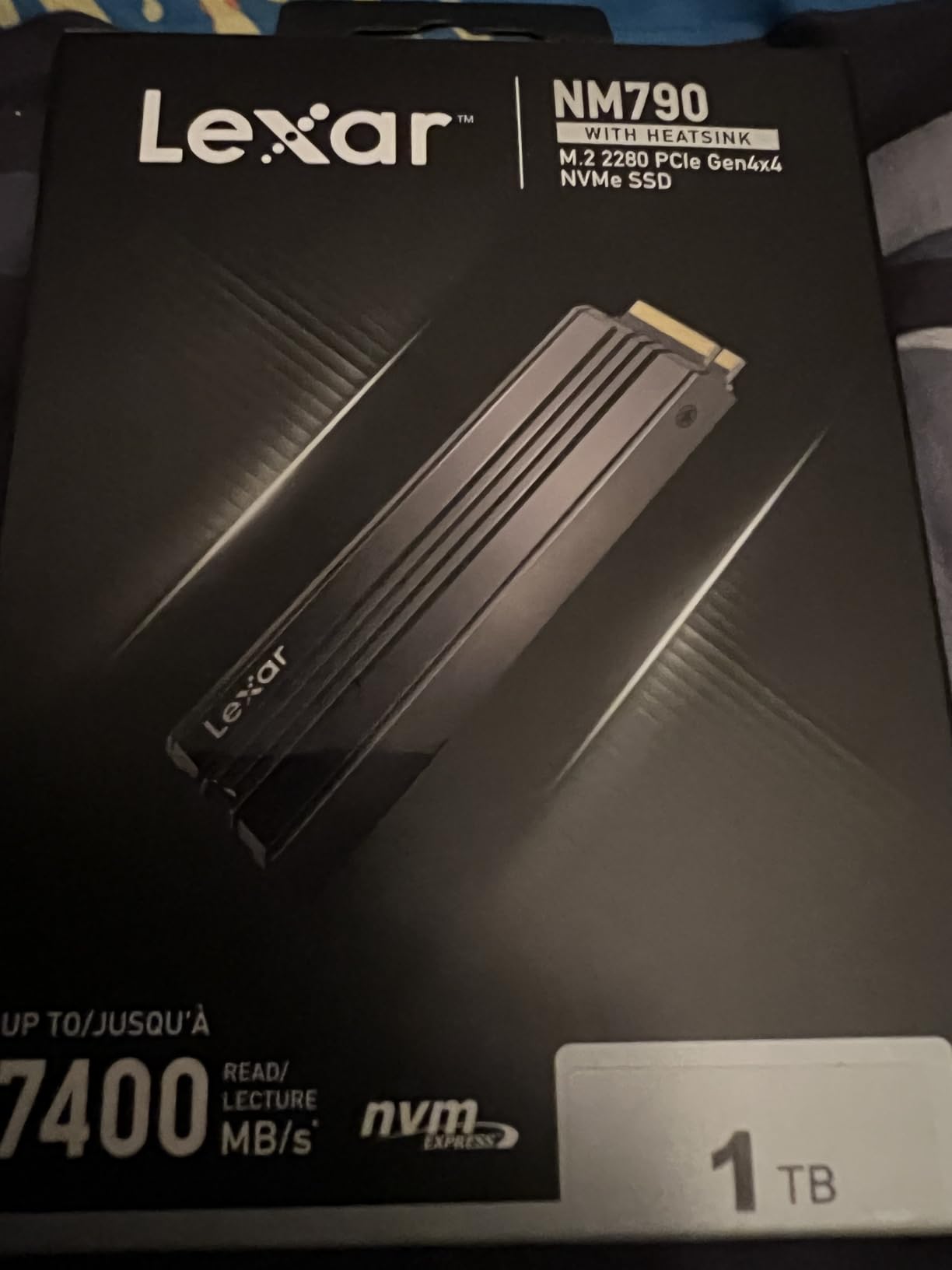Lexar 2TB NM790 SSD with Heatsink PCIe Gen4 NVMe M.2 2280 Internal Solid State Drive, Up to 7400/6500 MB/s Read/Write, Compatible with PS5, for Gamers and Creators customer photo 2