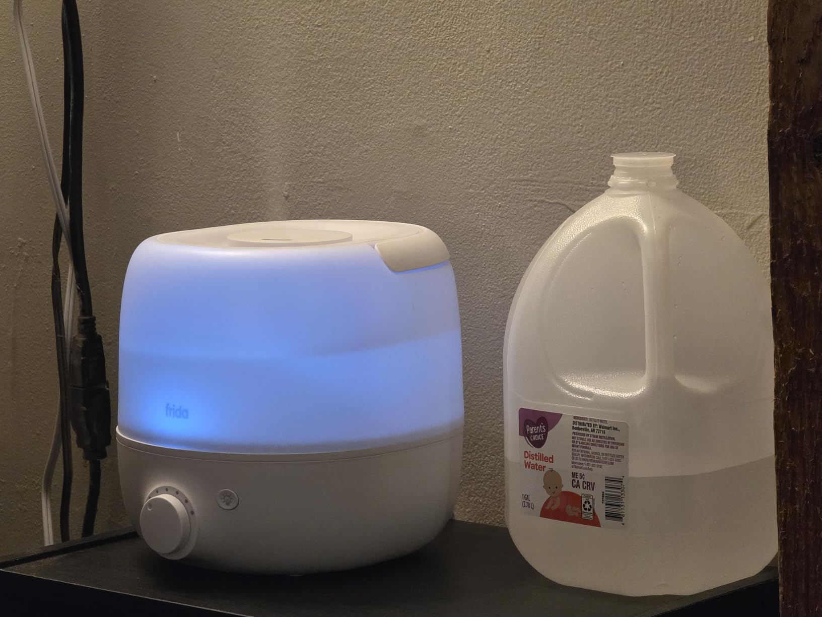 Frida Baby 3-in-1 XL Top Fill Cool Mist Humidifier for Bedroom, Essentials customer photo 2