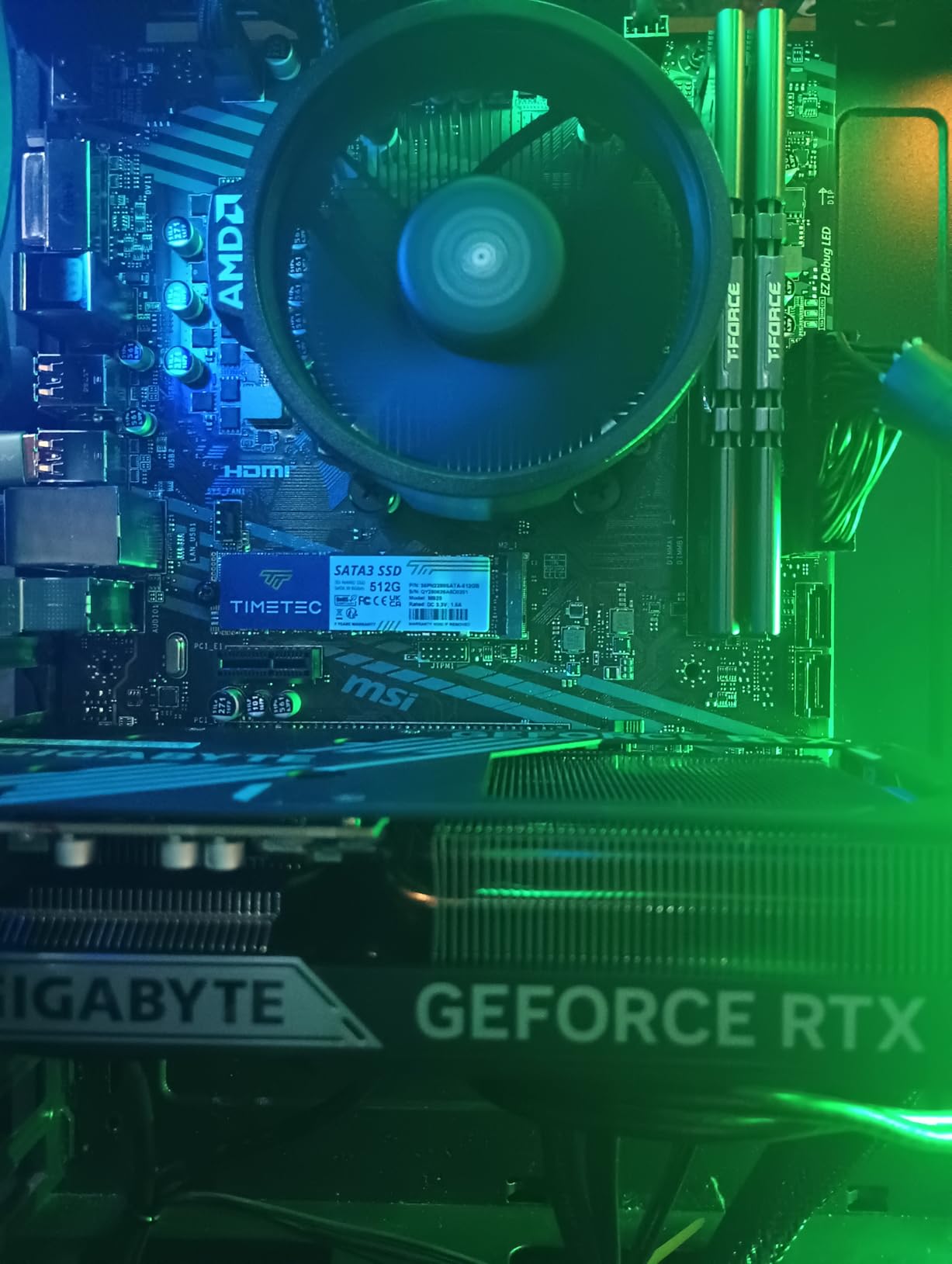 INLAND AMD Ryzen 5 5500 Unlocked Desktop Processor with MSI A520M-A PRO Gaming Motherboard (AMD AM4, DDR4, PCIe 4.0, Micro-ATX) customer photo 1