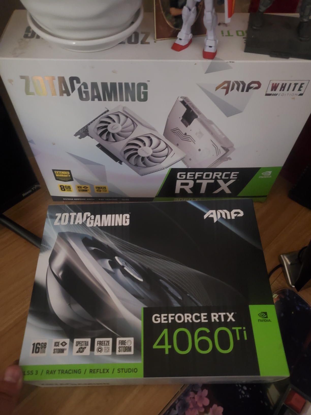 ZOTAC Gaming GeForce RTX 4060 Ti 16GB AMP DLSS 3 16GB GDDR6 128-bit 18 Gbps PCIE 4.0 Compact Gaming Graphics Card, IceStorm 2.0 Advanced Cooling, Spectra RGB Lighting customer photo 2