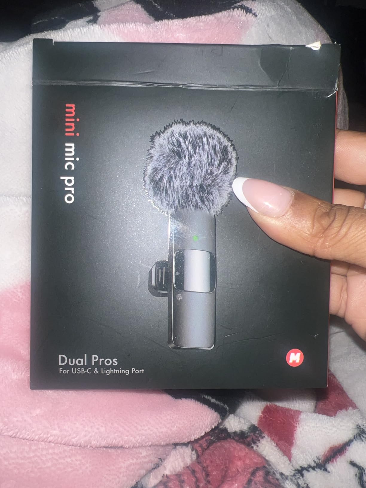 Mini Mic Pro (Latest Model) - Wireless Mini Microphone, Clear Voice, Noise Cancelling, Lavalier Mic for TikTok, YouTube & Interviews customer photo 1