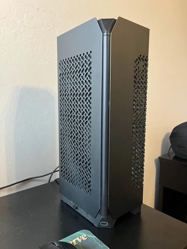 Cooler Master NCORE 100 MAX Mini-ITX PC Case Bundle - Includes 850W 80 Plus Gold PSU PCIe 5.0 Power Supply, 120mm AIO Liquid Cooler & PCIe 4.0 Riser Cable, Premium Small Form Factor SFF Design customer photo 1