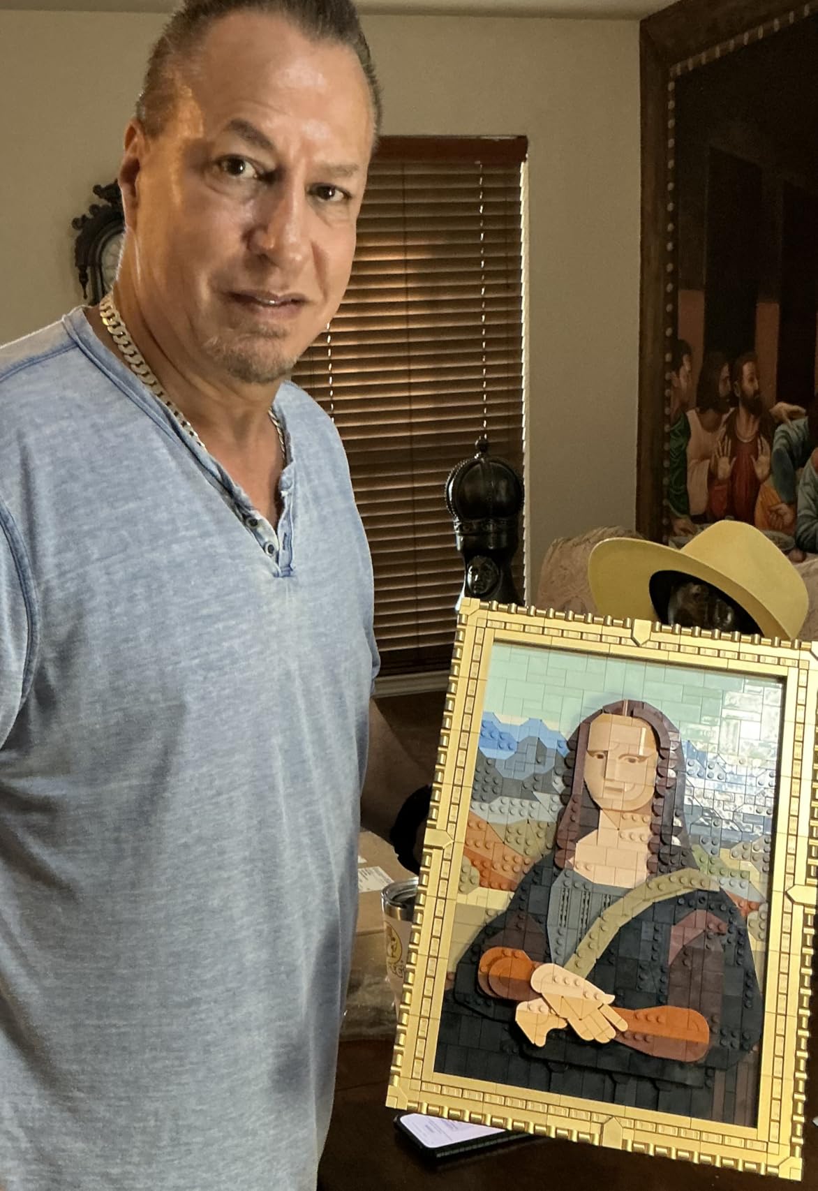 LEGO Art Mona Lisa Building Set (31213) - Leonardo da Vinci Wall Display with Detachable Frame customer photo 1