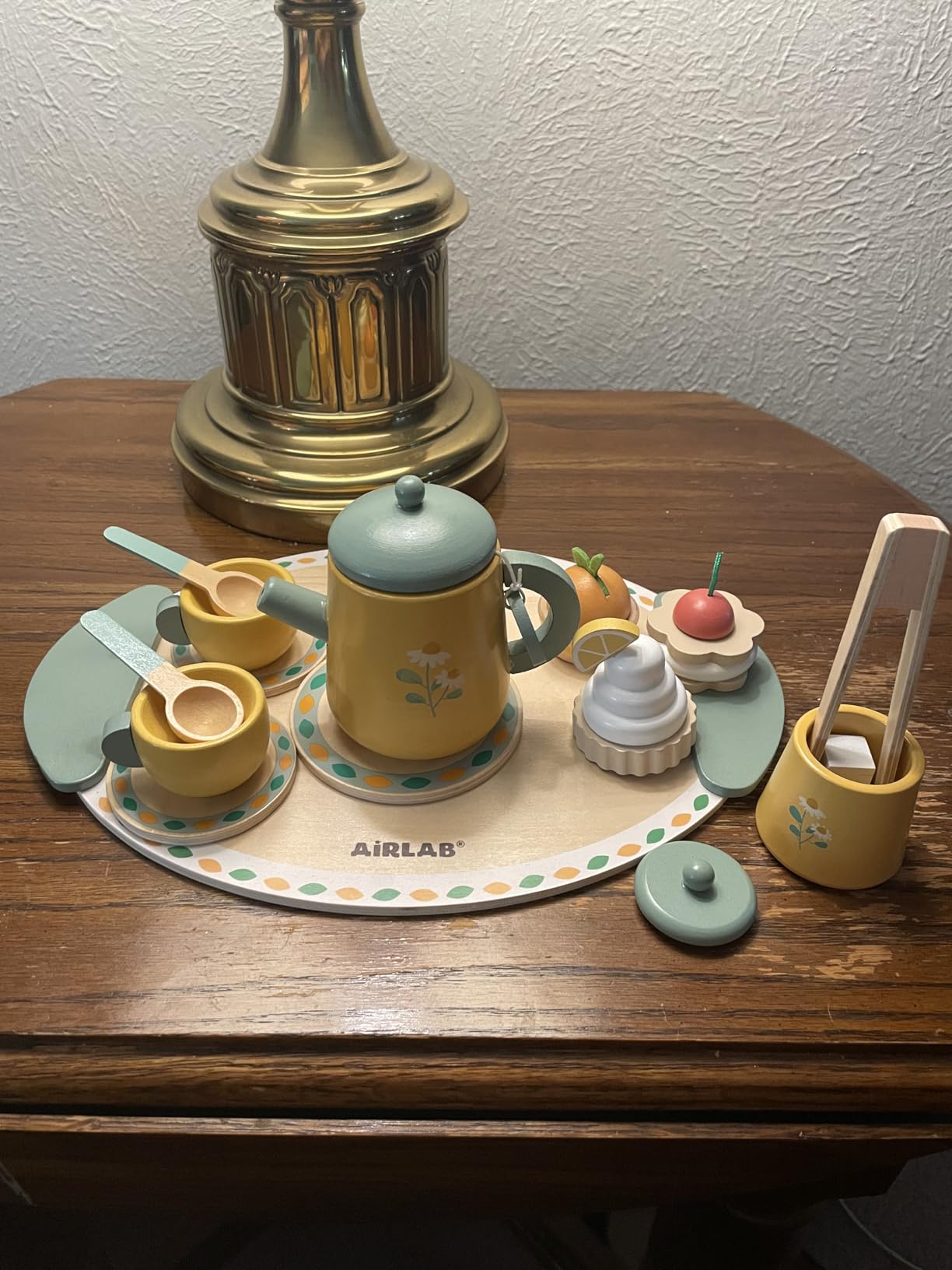 Tea Sets for Toddlers 3-5 Girl Birthday Gift 3 Year Old Princess Party Wooden Play Food Toy Sets for Kids Kitchen Accessories Age 3 4 5 6 Wood Educational Toys customer photo 2