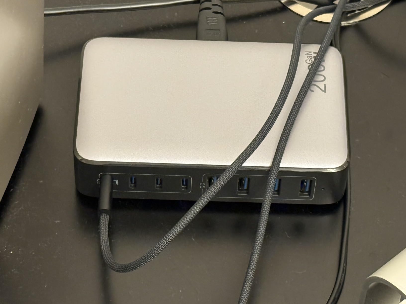 USB C Charger 200W USB C Charger Block,Upgraded GaN III 8-Port Fast Charging Station Hub,PD 65W Laptop Charging Adapter Compatible with MacBook Pro/Air,DELL,Steam Deck,iPhone 16/15/14,Galaxy S23/22 customer photo 2