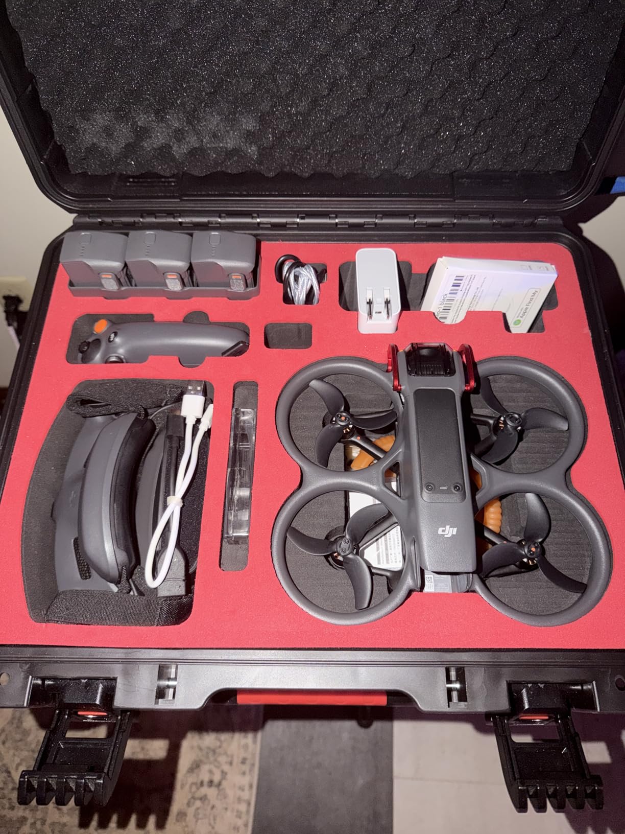 DJI Avata 2 Fly More Combo (1 Battery), FPV Drone With Camera 4K | Includes Goggles 3 & RC Motion 3, Immersive Flight Experience, Built-in Propeller Guard, Easy Flip/Roll customer photo 1