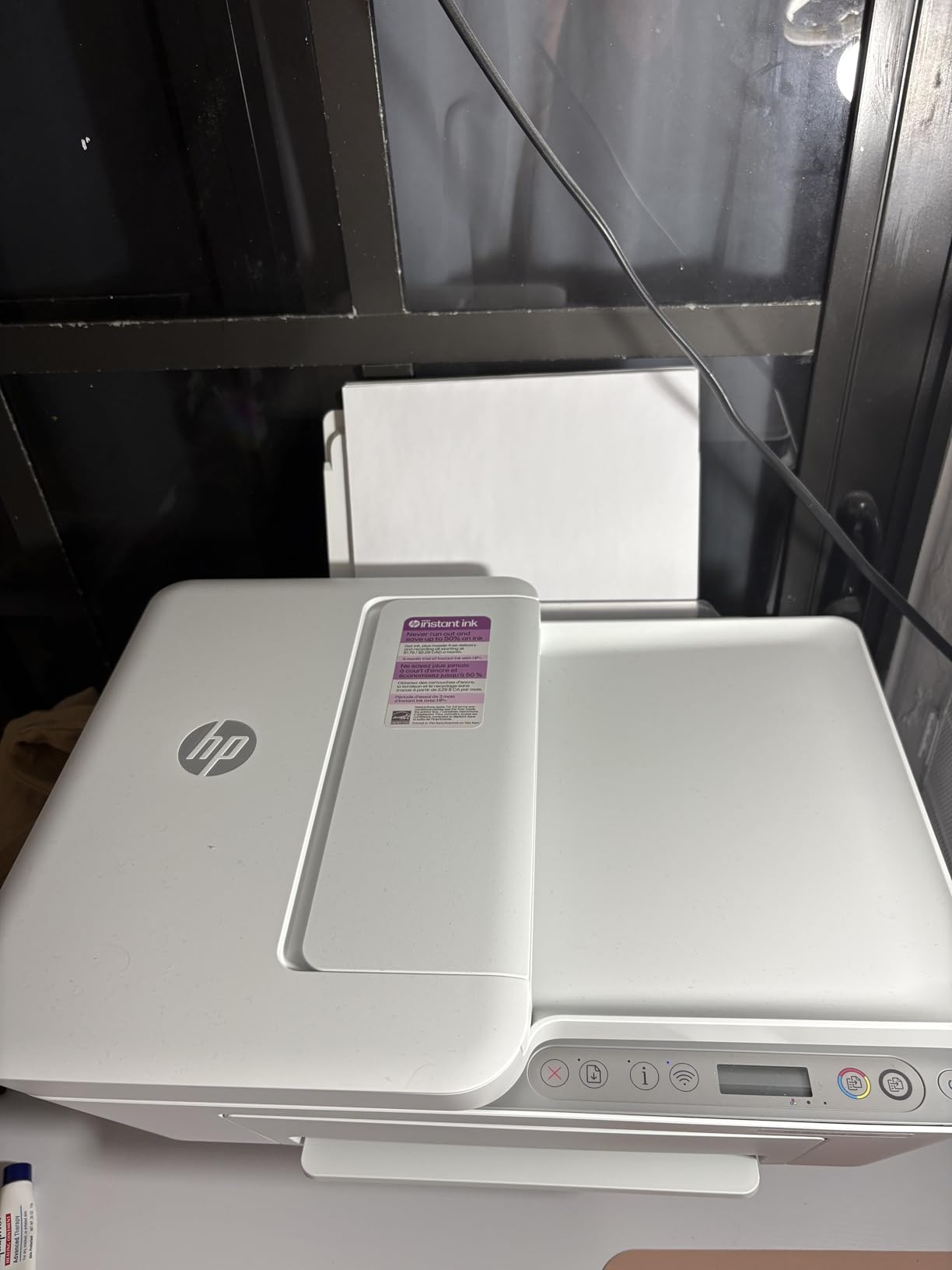 HP DeskJet 4255e Wireless All-in-One Color Inkjet Printer, Scanner, Copier, Best-for-Home, 3 Month Instant Ink Trial Included. This Printer is only 2.4 ghz Capable. AI-Enabled (588S6A) customer photo 1