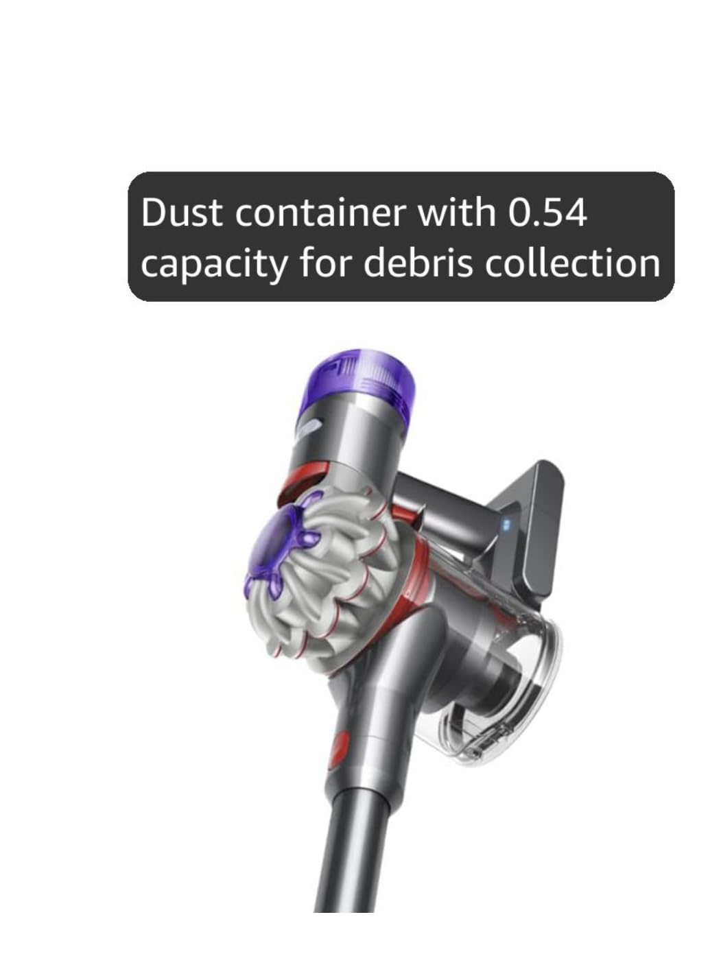 Dyson V8 Plus Cordless Vacuum, Cleans Hard Floors and Carpets, Detangles, Converts to Handheld, 115AW, 2 Power Modes, Up to 40 Minutes customer photo 2