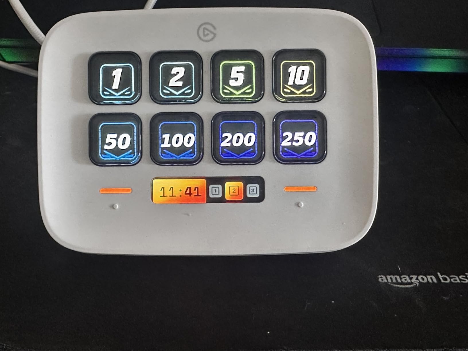 Elgato Stream Deck Neo - 8 Customizable Keys, 2 Touch Points, Speed Through Tasks & Workflows - Control Word, Excel, PowerPoint, Teams, Zoom, Spotify and more, Drag-n-Drop Setup - Works with Mac & PC customer photo 1