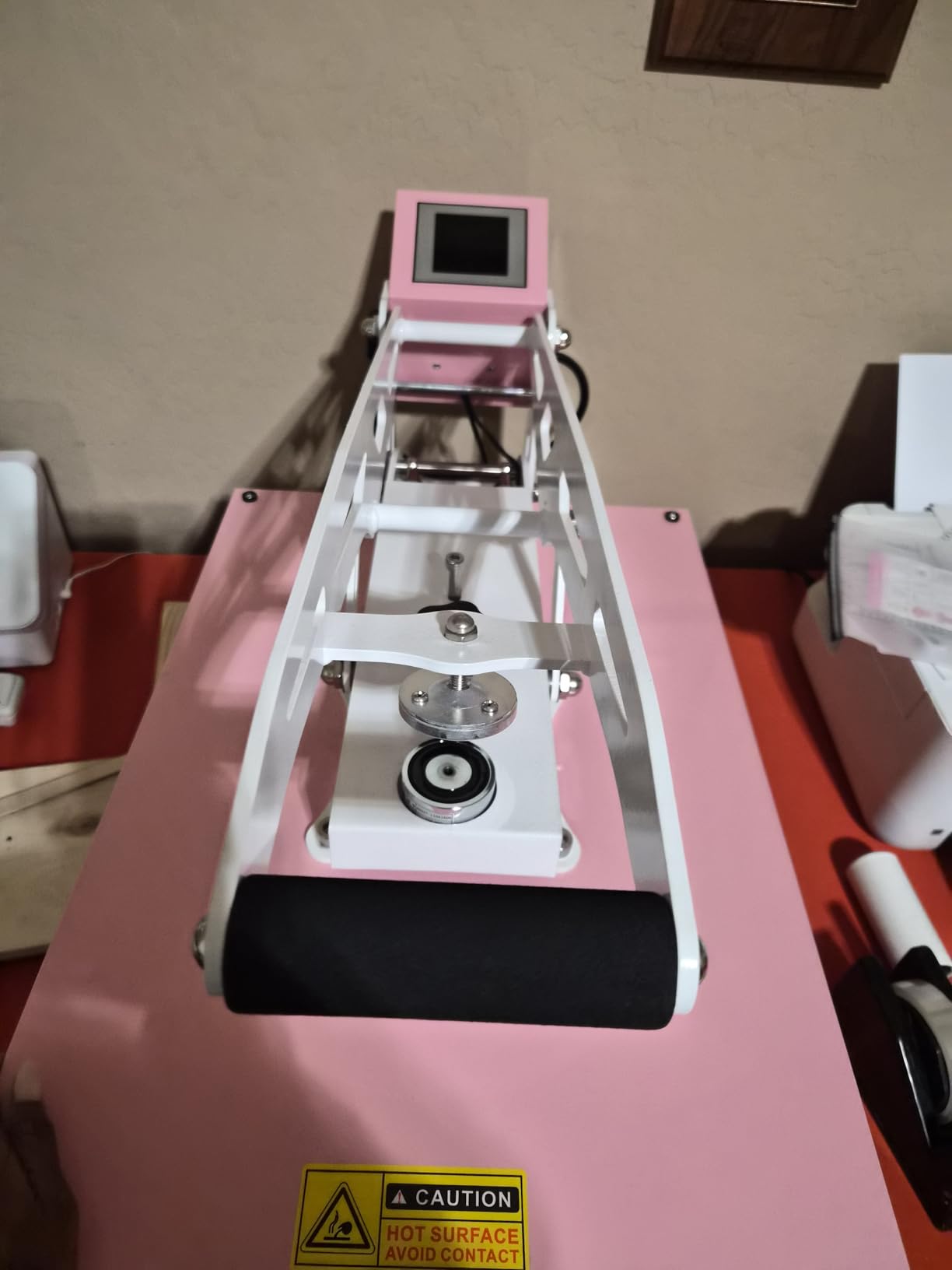Heat Press Machine 16x24 Semi-Automatic: Auto Open Dual Platen Heat Press Machine - Large Format 110V Sublimation T-Shirt Press with Ultra-Precision Wire Tube and Teflon Technology customer photo 1