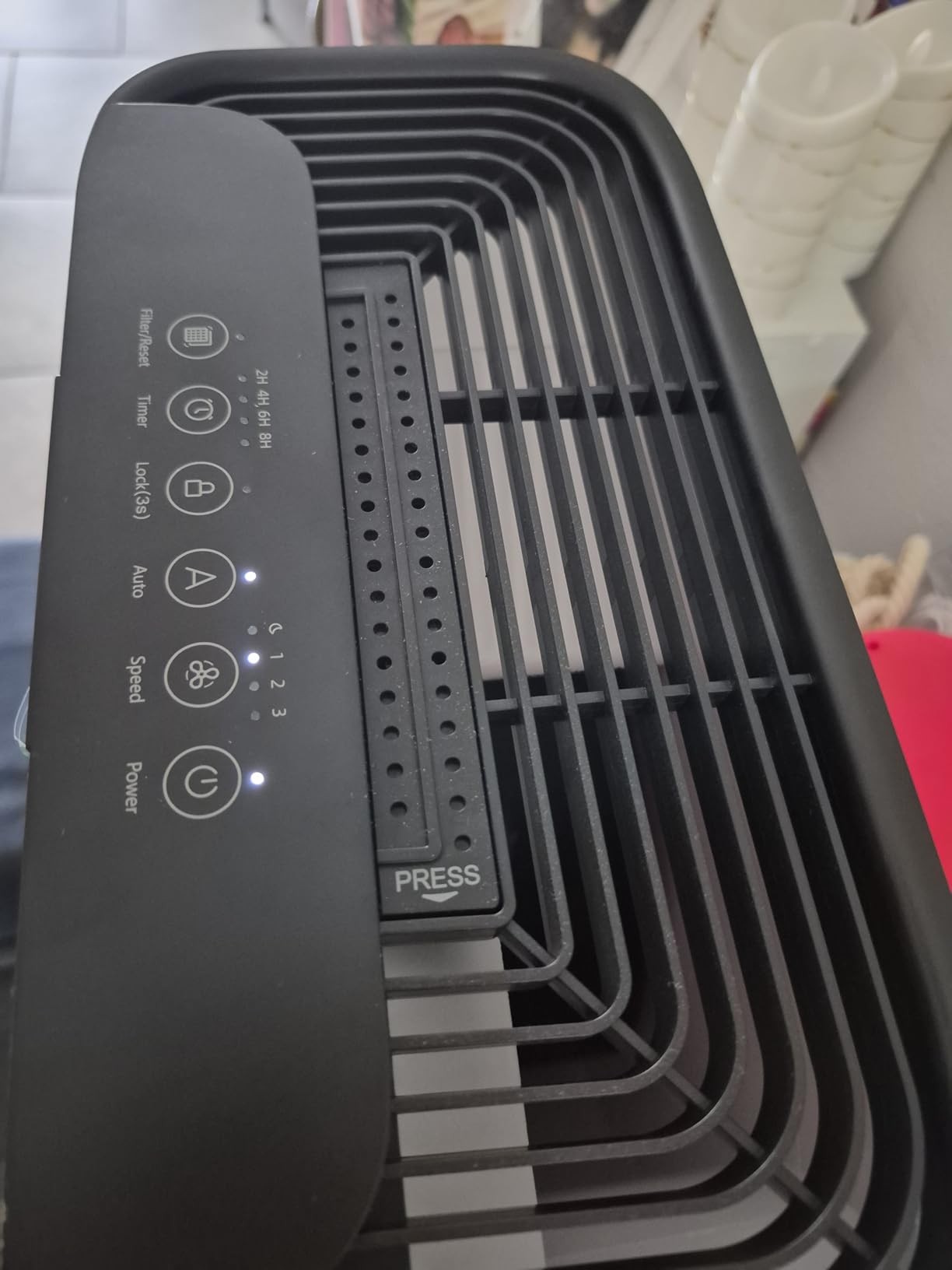MOOKA Air Purifier for Home Bedroom Large Room 2200 Ft², HEPA Filter, Washable Pre-Filter, Auto Mode, Quiet Sleep Mode, PM2.5 Air Quality Monitor, KJ190H customer photo 1