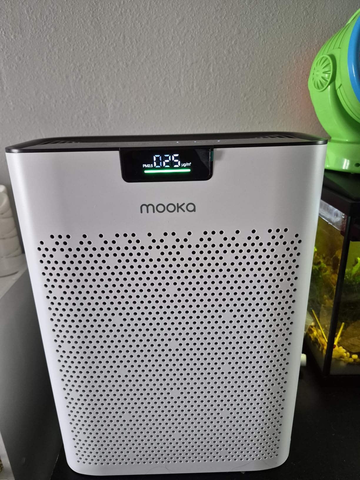 MOOKA Air Purifier for Home Bedroom Large Room 2200 Ft², HEPA Filter, Washable Pre-Filter, Auto Mode, Quiet Sleep Mode, PM2.5 Air Quality Monitor, KJ190H customer photo 2