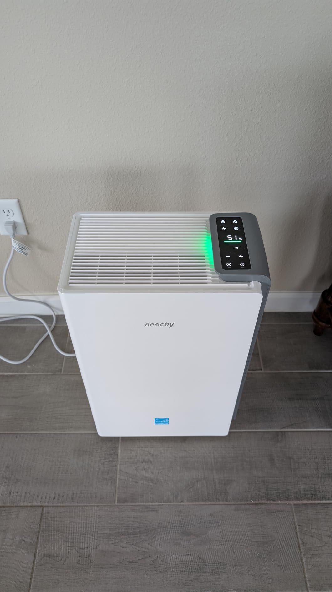 AEOCKY 5500 Sq.Ft Energy Star Most Efficient 2025 Dehumidifier Max 80 Pint/D | Dehumidifier with Drain Hose for Basement, Home, Bedroom, Bathroom, Intelligent Humidistat customer photo 2
