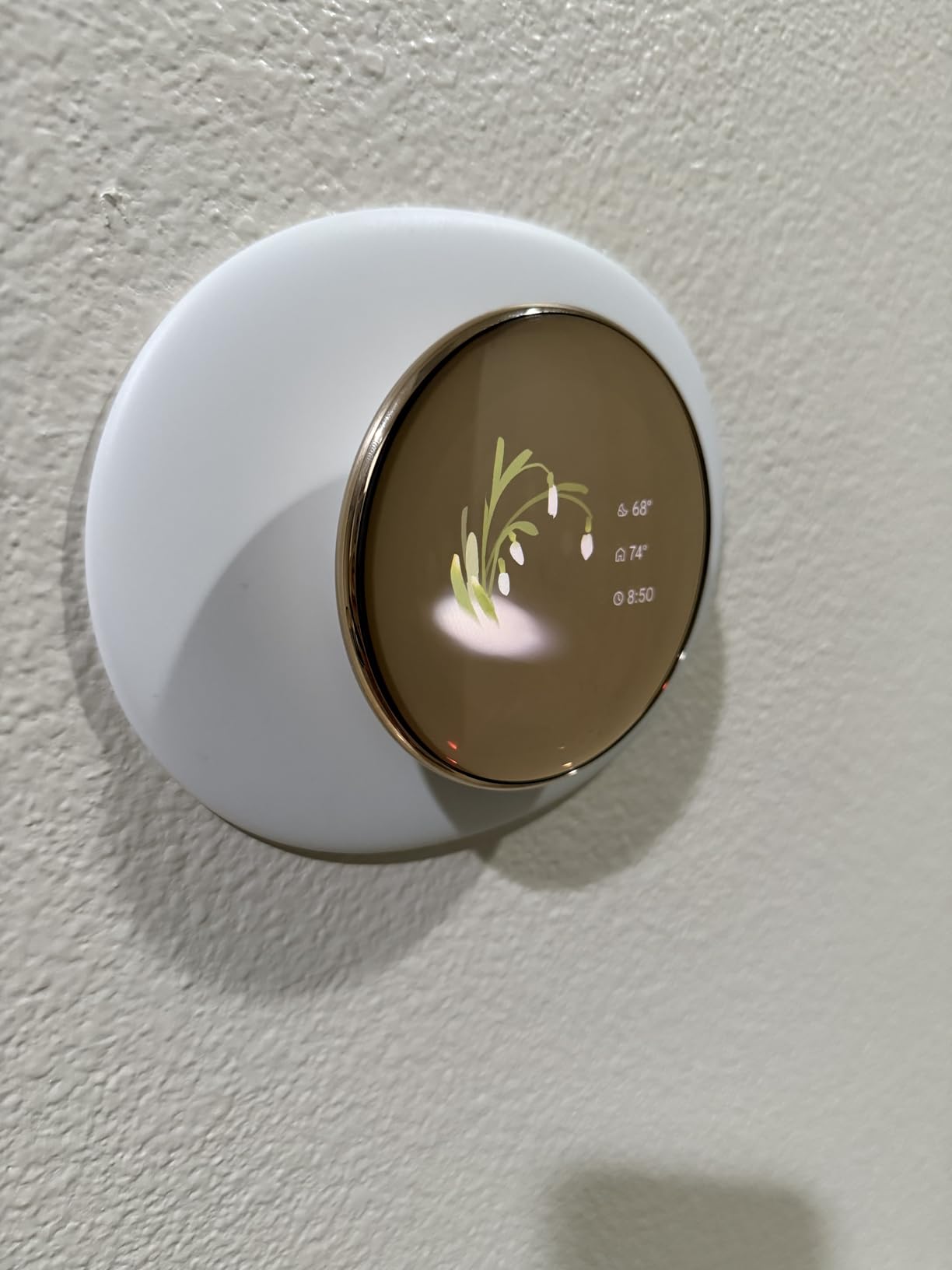 Google Nest Learning Thermostat (4th gen) + Nest Temperature Sensor (2nd gen) - Obsidian customer photo 2