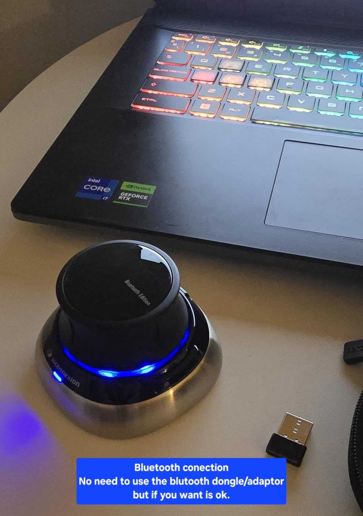 SpaceMouse Wireless - Bluetooth Edition 3DX-700115 customer photo 2