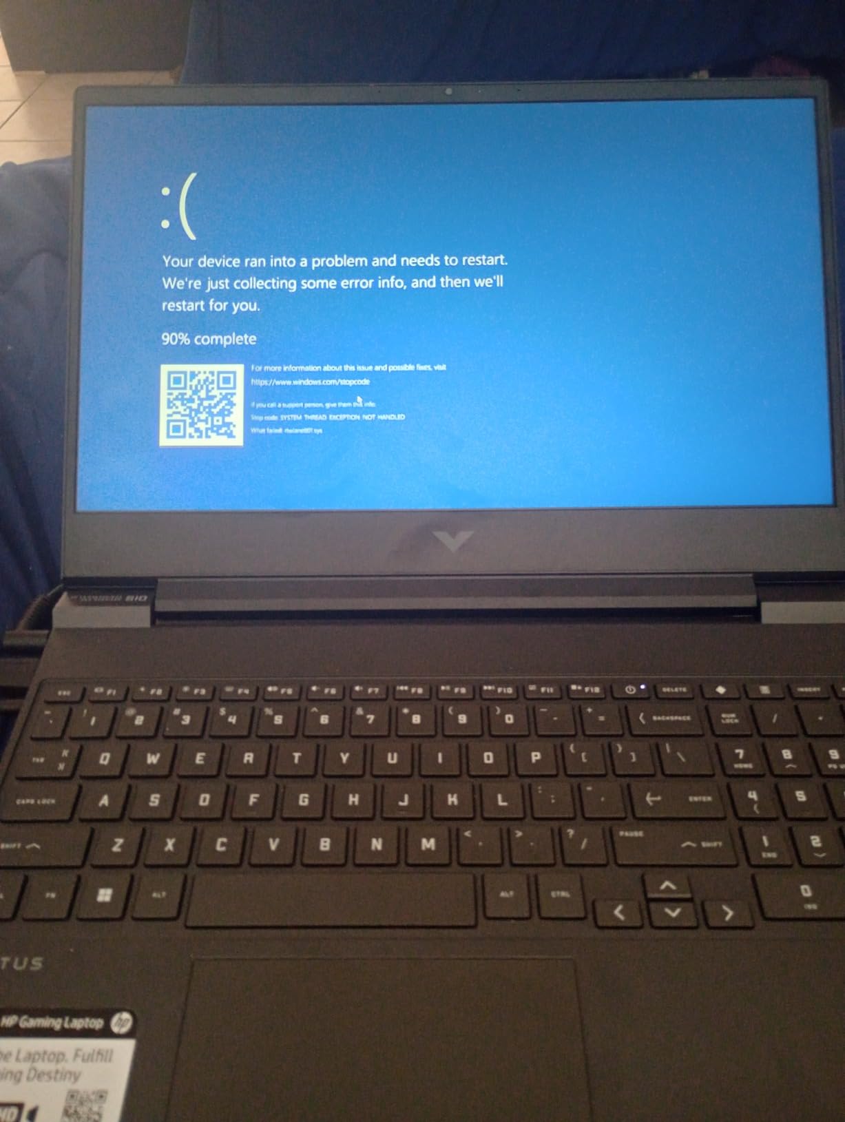 HP Victus 15.6 inch FHD IPS 144Hz Gaming Laptop AMD Ryzen 5-8645HS NVIDIA GeForce RTX 4050 8GB DDR5 512GB SSD Mica Silver (2024) customer photo 1